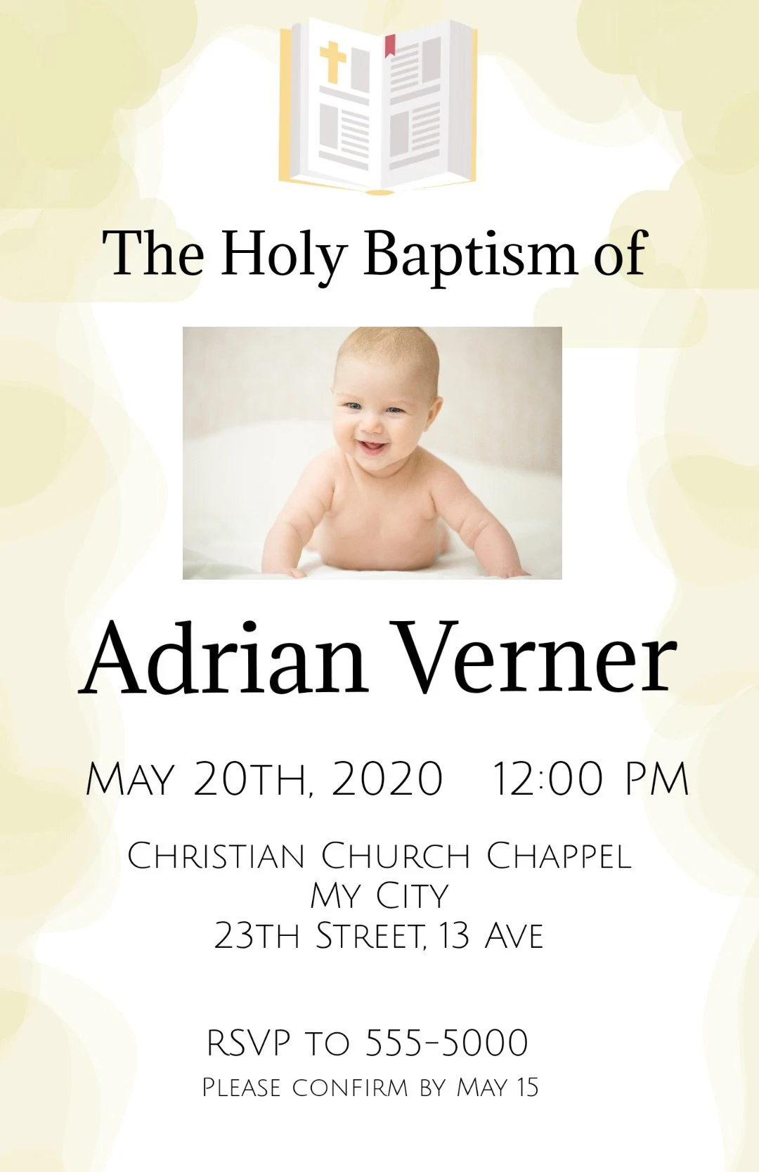 Baptism Invitations screenshot